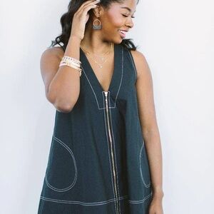 NWOT Maeve the a line mini dress Black